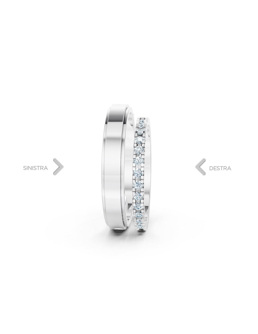 Argolla de matrimonio - unión perfecta - UNITI160