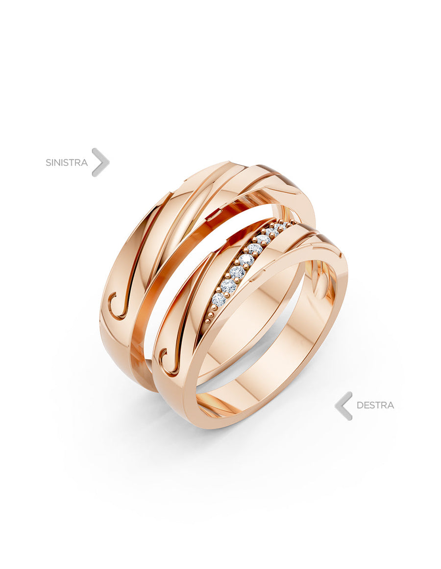 Argolla de matrimonio - unión perfecta - UNITI161