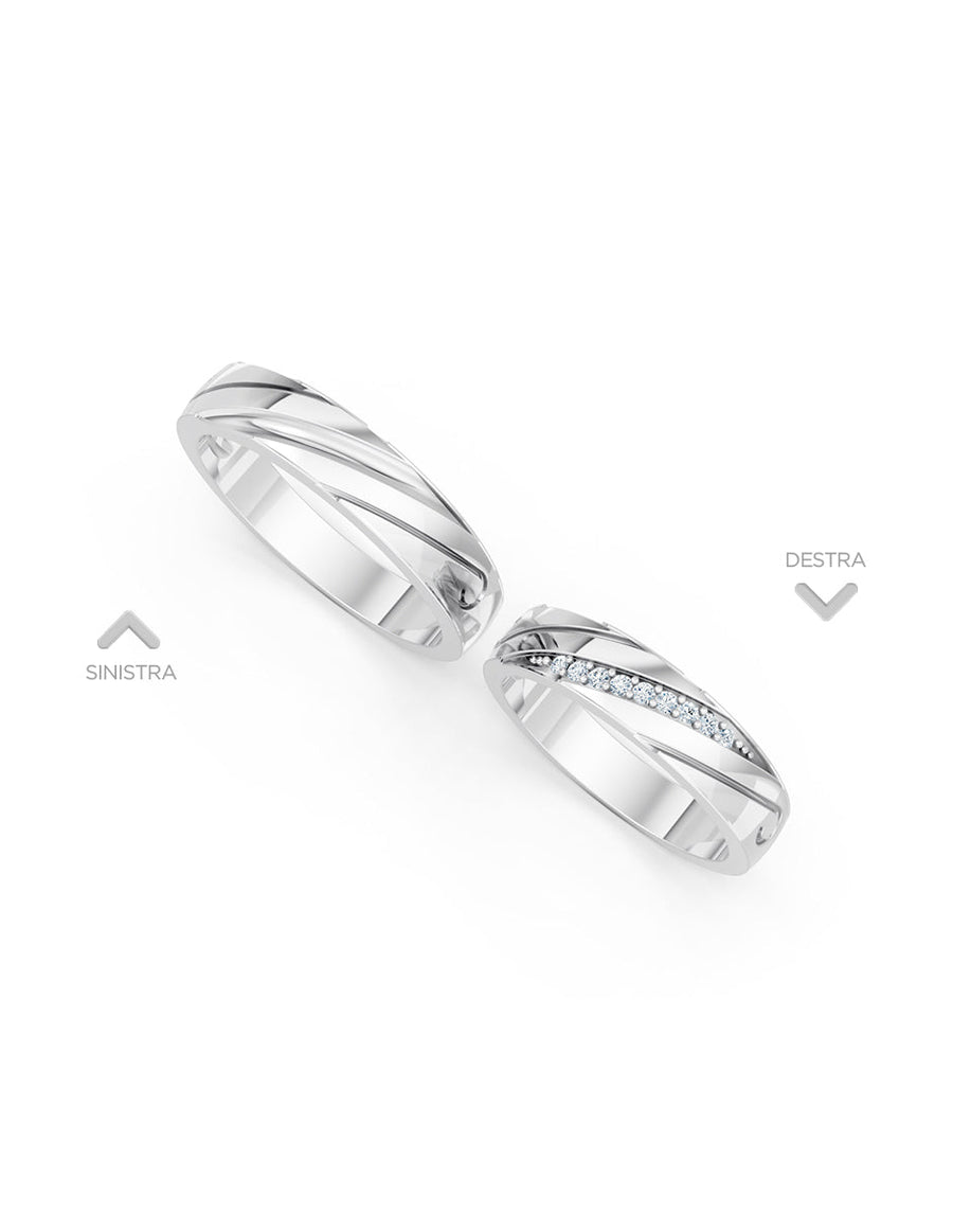Argolla de matrimonio - unión perfecta - UNITI161