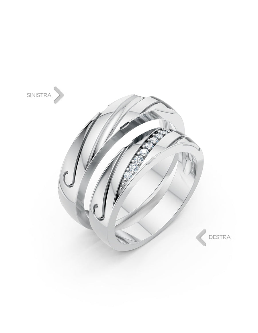 Argolla de matrimonio - unión perfecta - UNITI161