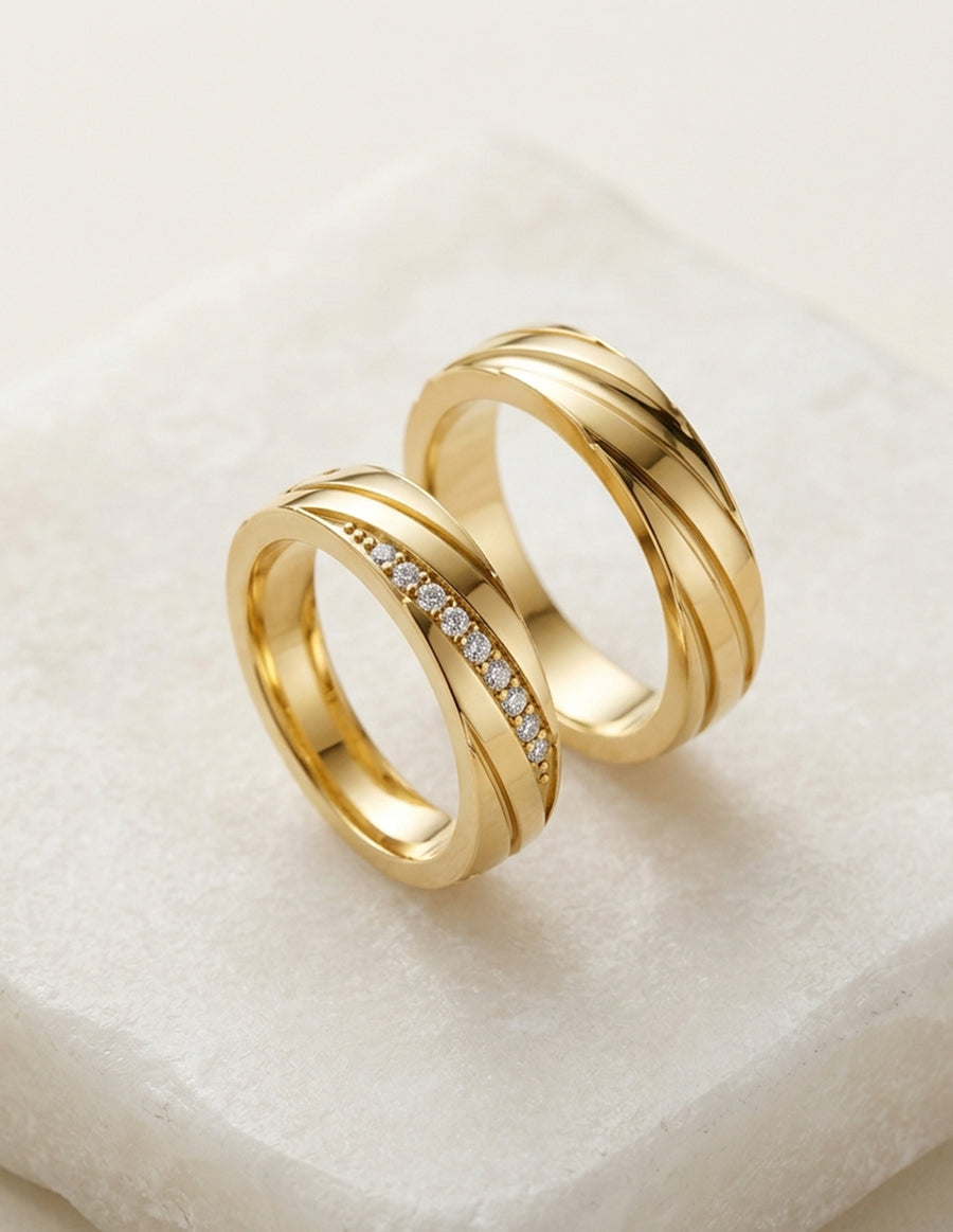 Argolla de matrimonio - unión perfecta - UNITI161