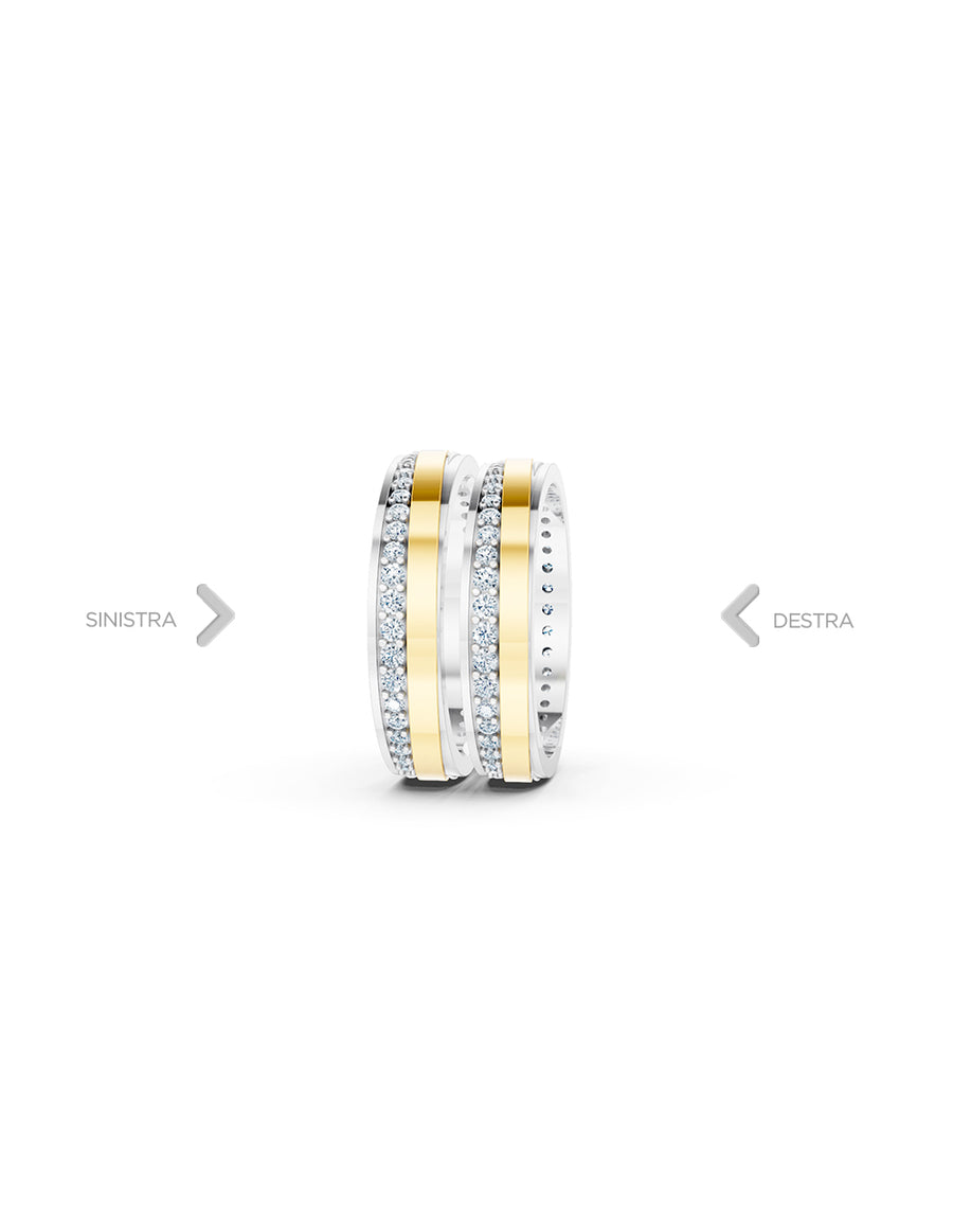 Argolla de matrimonio - unión perfecta - UNITI162