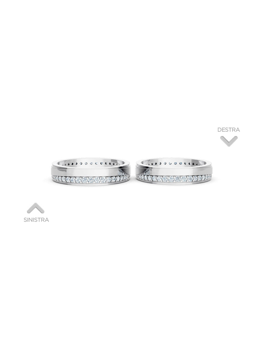Argolla de matrimonio - unión perfecta - UNITI162