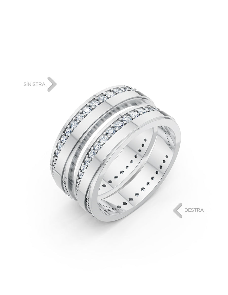 Argolla de matrimonio - unión perfecta - UNITI162