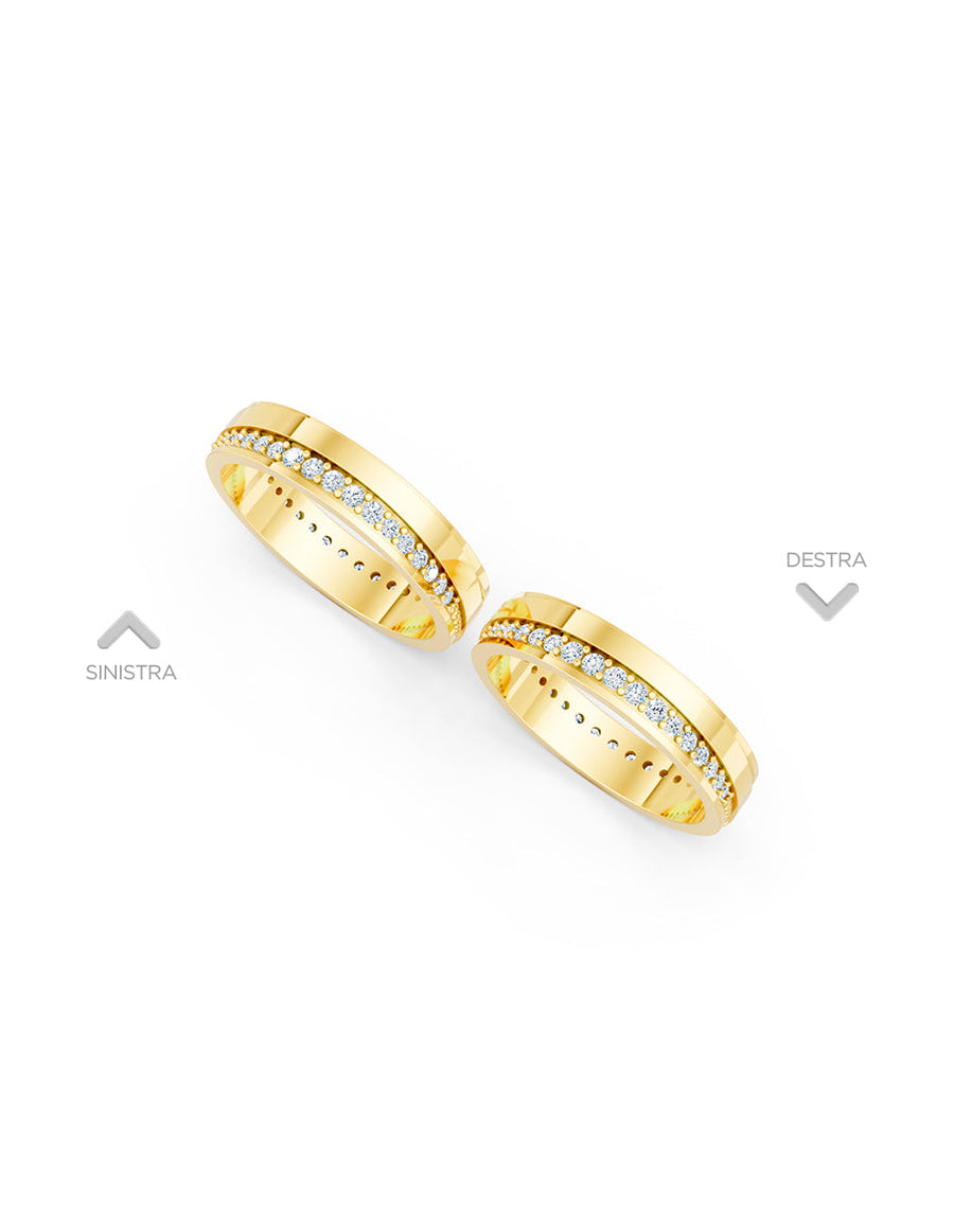 Argolla de matrimonio - unión perfecta - UNITI162
