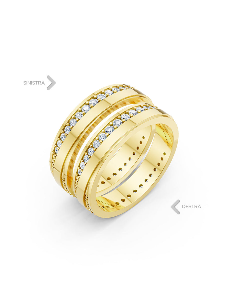 Argolla de matrimonio - unión perfecta - UNITI162
