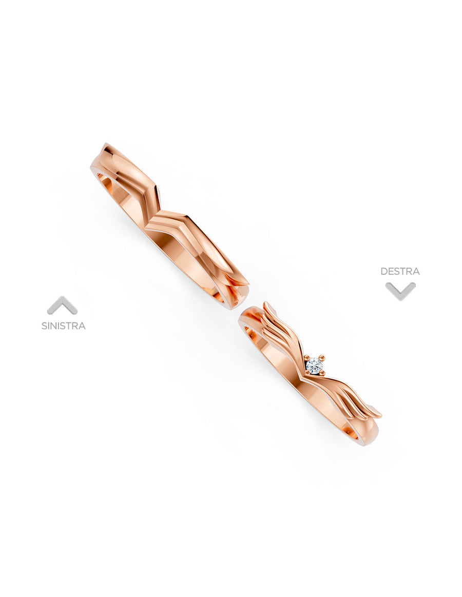 Argolla de matrimonio - unión perfecta - UNITI163