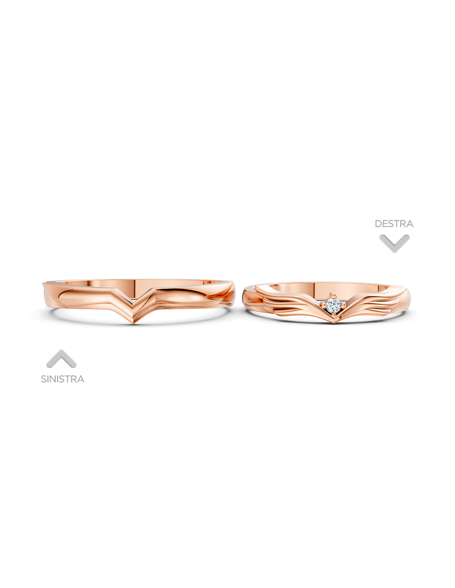 Argolla de matrimonio - unión perfecta - UNITI163