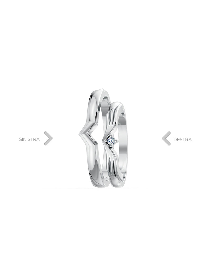 Argolla de matrimonio - unión perfecta - UNITI163