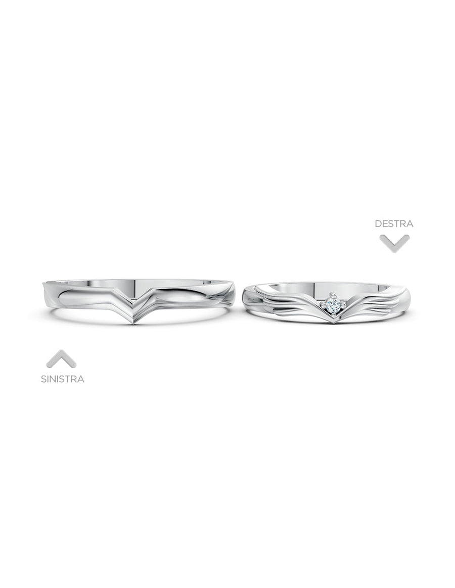 Argolla de matrimonio - unión perfecta - UNITI163
