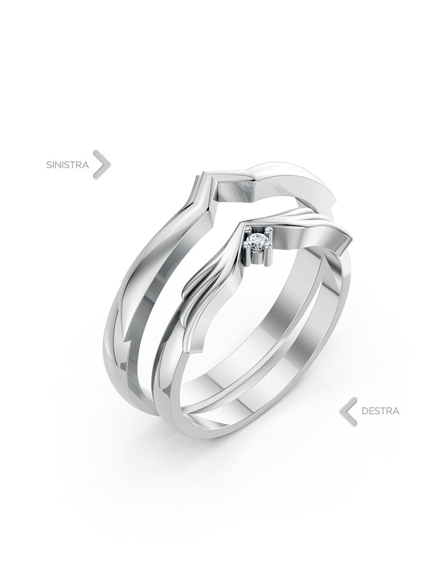 Argolla de matrimonio - unión perfecta - UNITI163