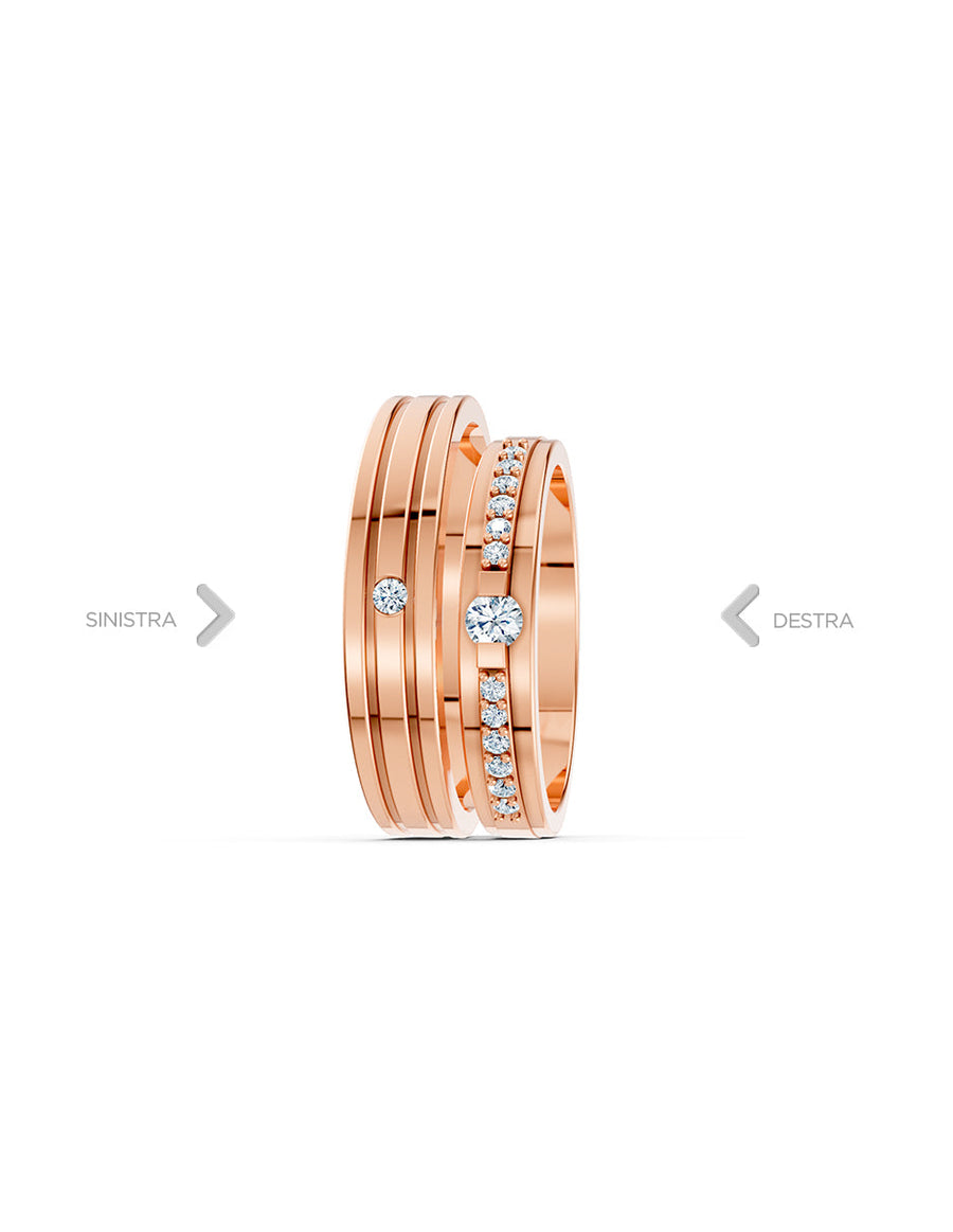 Argolla de matrimonio - unión perfecta - UNITI164