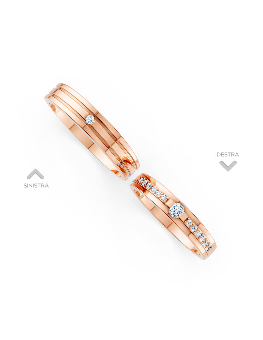 Argolla de matrimonio - unión perfecta - UNITI164