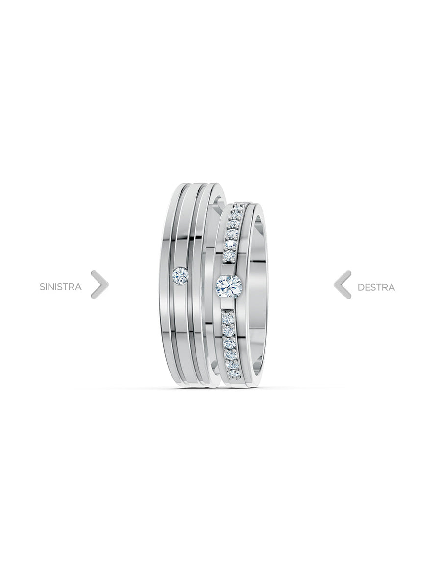 Argolla de matrimonio - unión perfecta - UNITI164