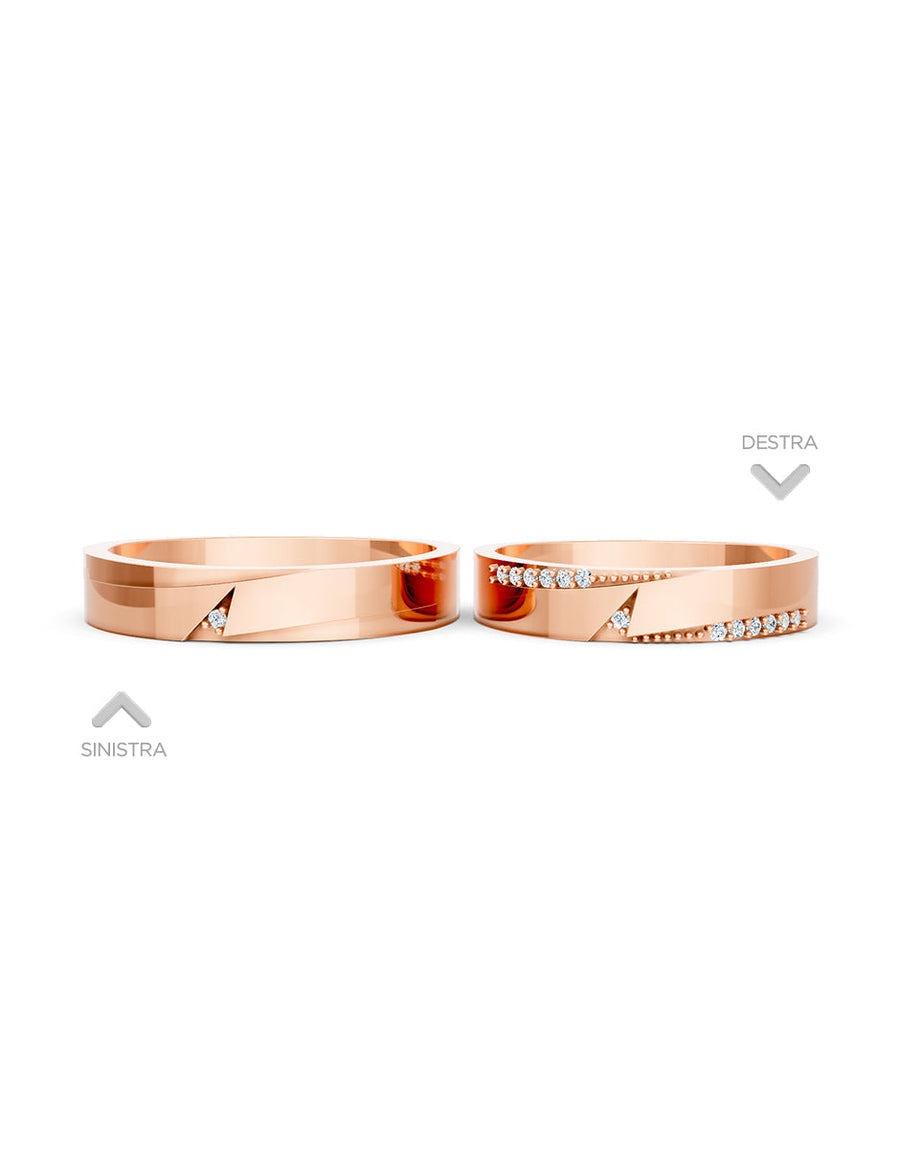 Argolla de matrimonio - unión perfecta - UNITI165