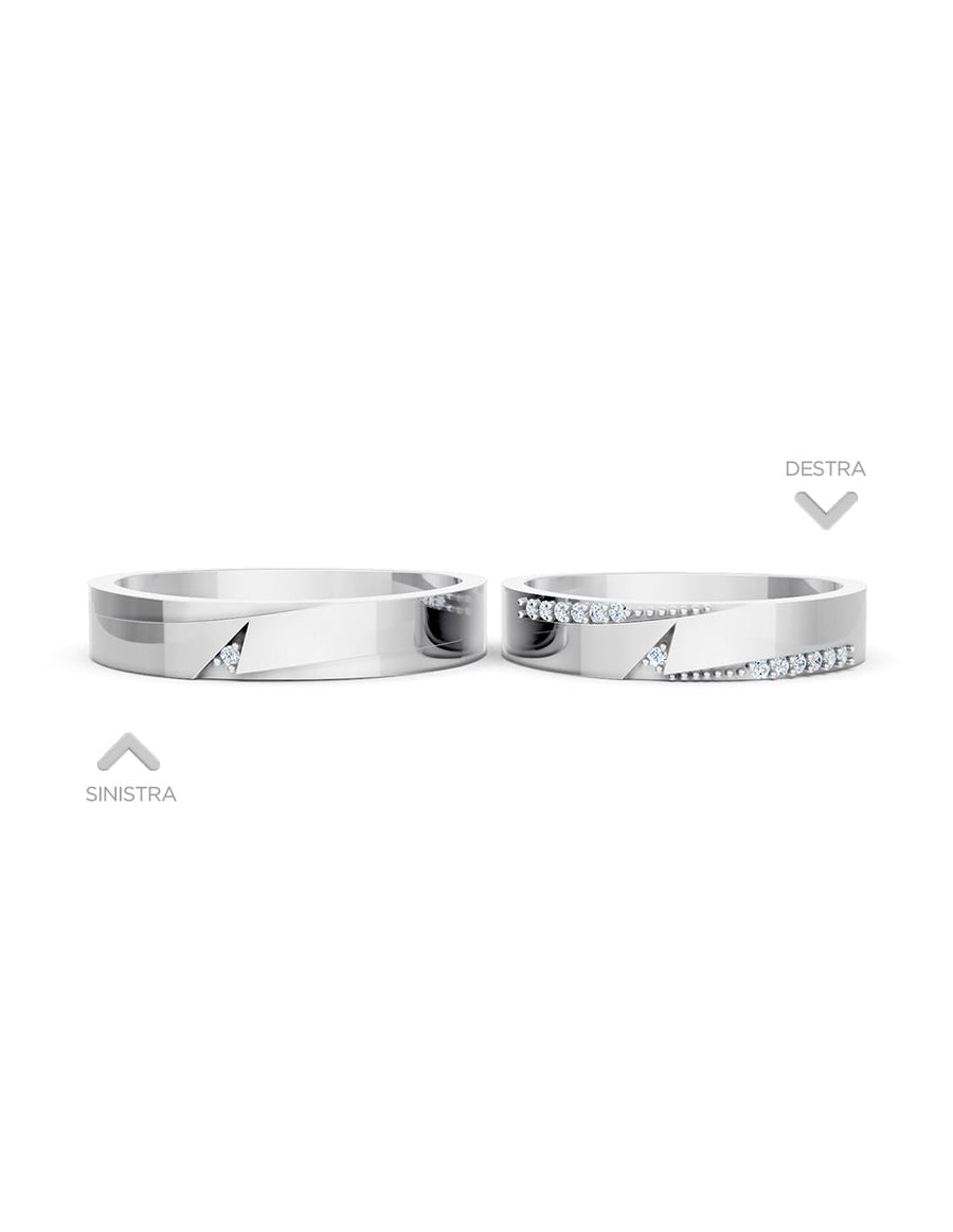 Argolla de matrimonio - unión perfecta - UNITI165