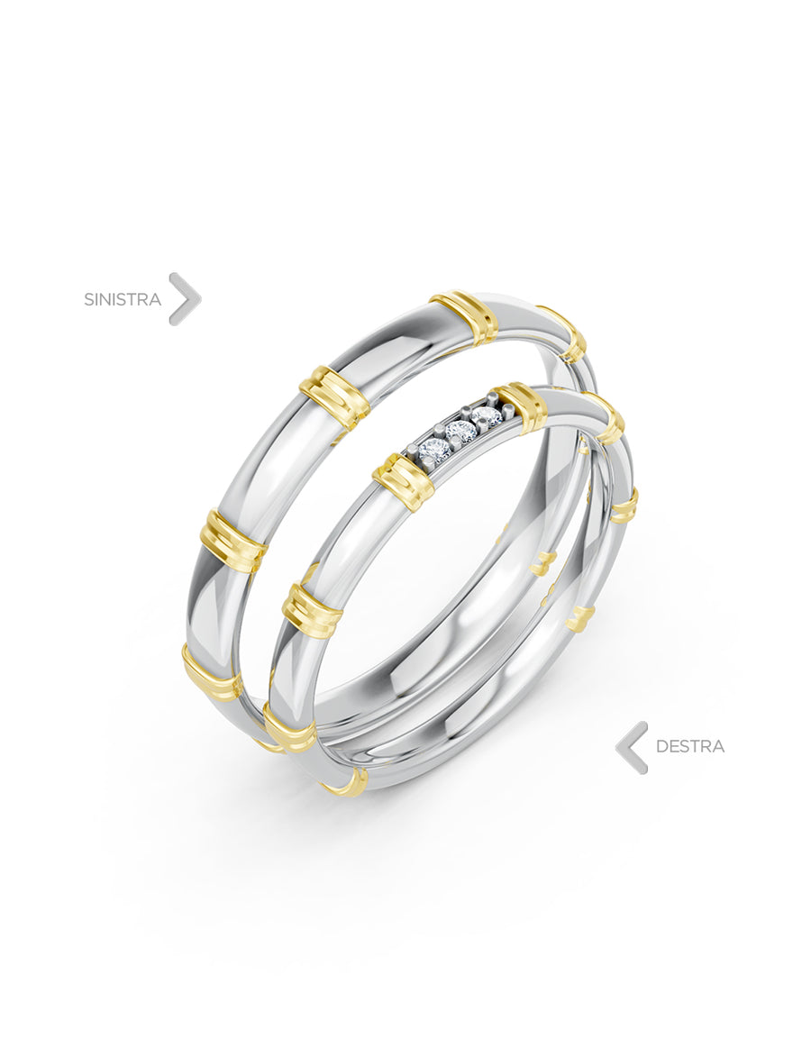 Argolla de matrimonio - unión perfecta - UNITI166