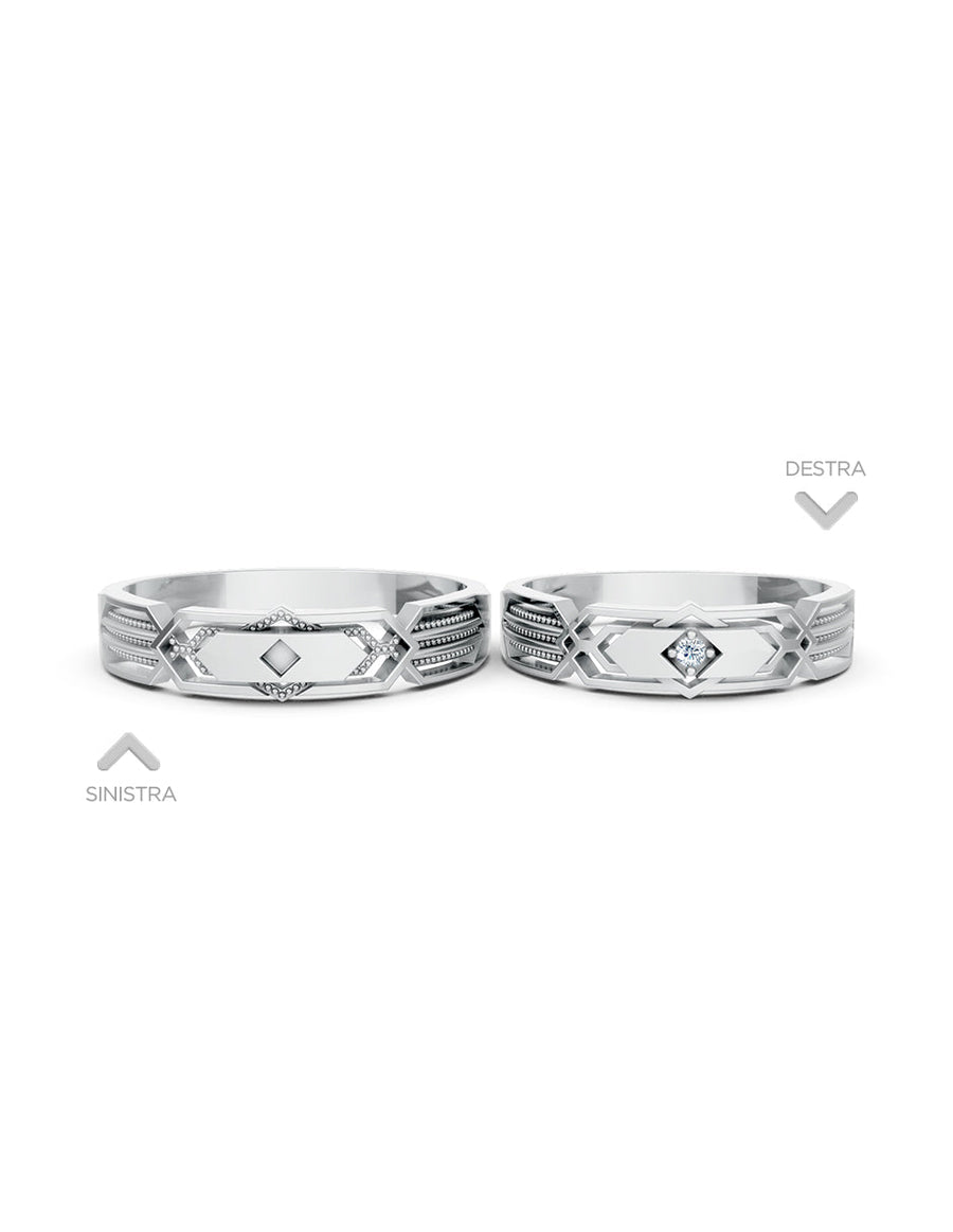 Argolla de matrimonio - unión perfecta - UNITI167