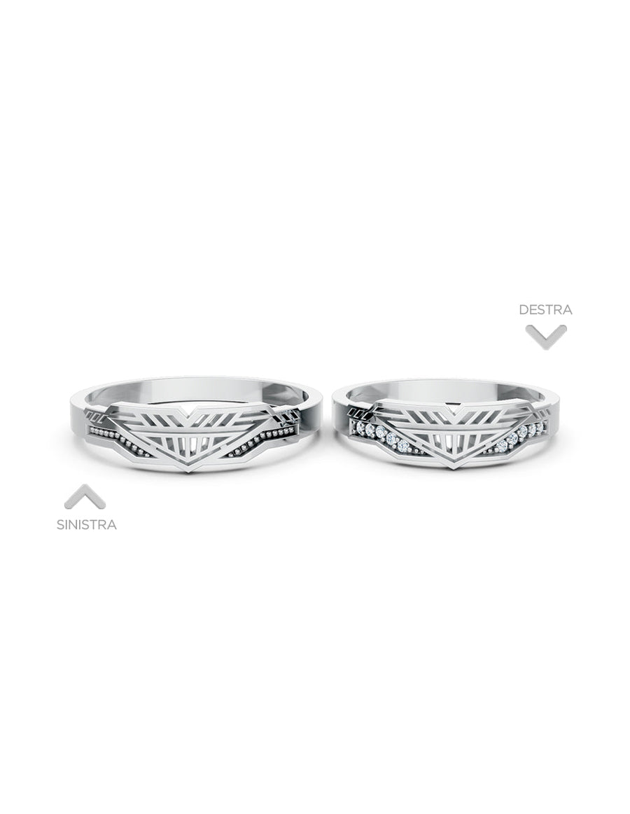 Argolla de matrimonio - unión perfecta - UNITI168