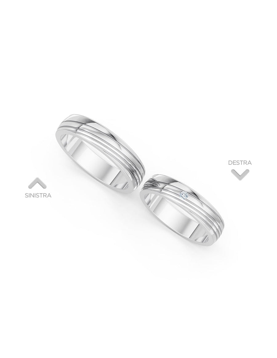 Argolla de matrimonio - unión perfecta - UNITI169