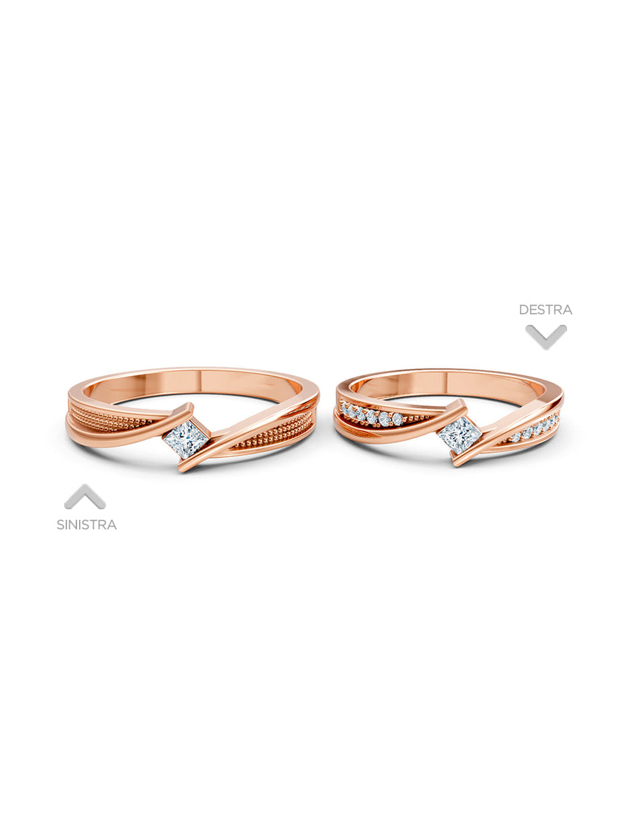 Argolla de matrimonio - unión perfecta - UNITI17