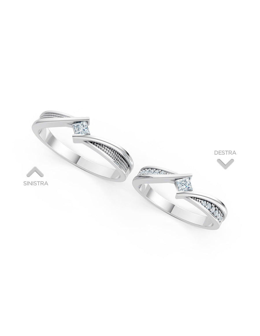 Argolla de matrimonio - unión perfecta - UNITI17