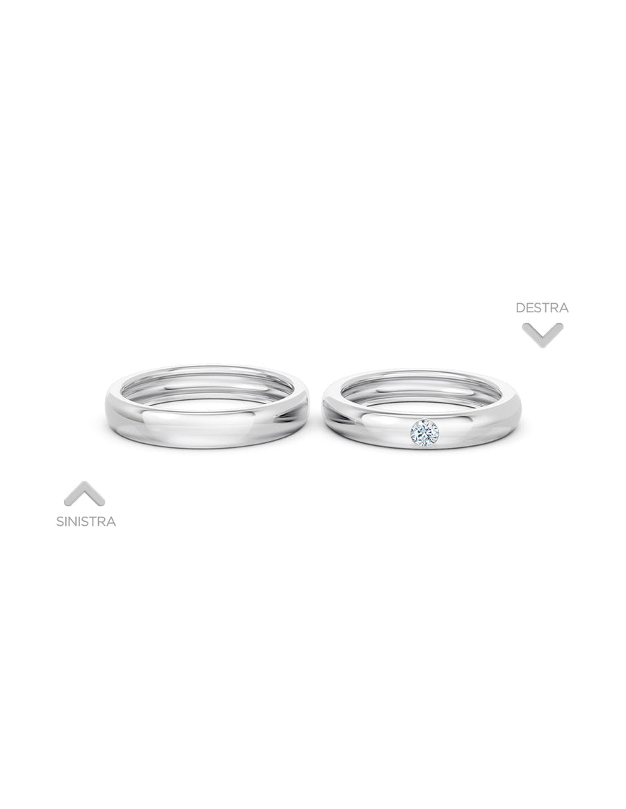 Argolla de matrimonio - unión perfecta - UNITI170