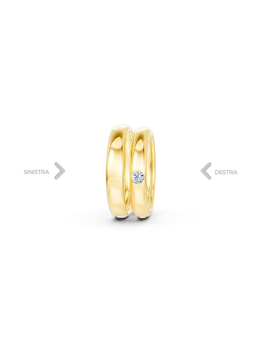 Argolla de matrimonio - unión perfecta - UNITI170