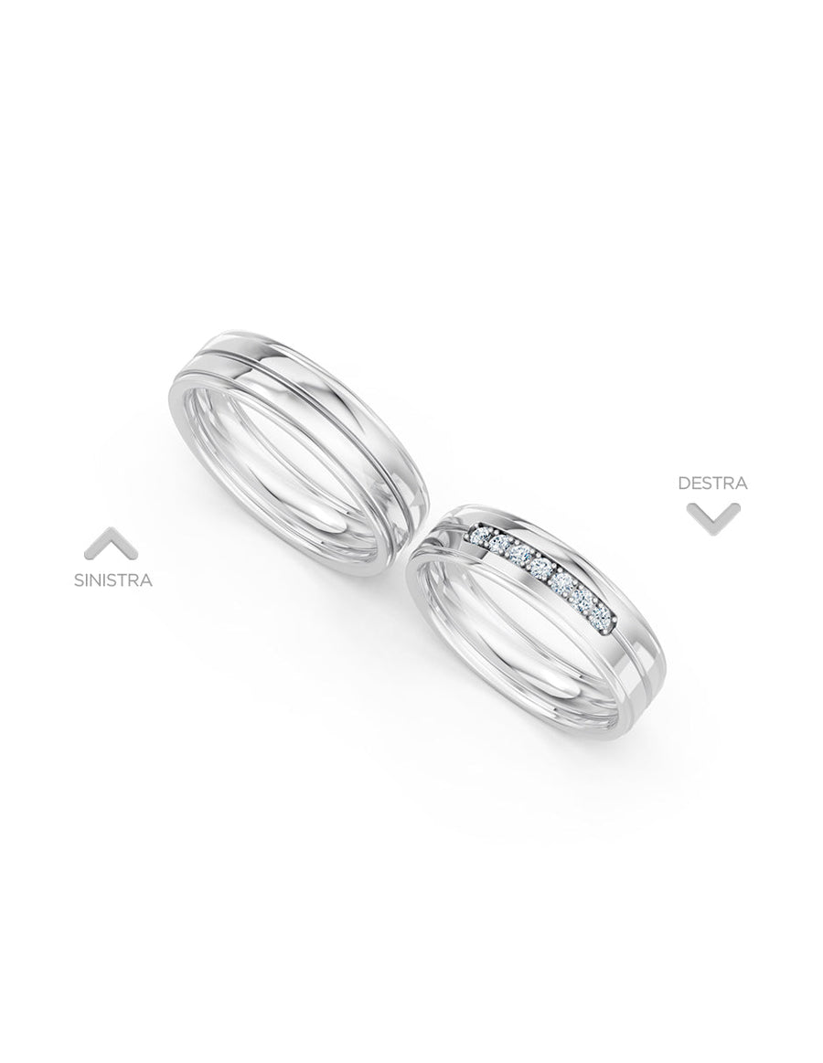 Argolla de matrimonio - unión perfecta - UNITI171