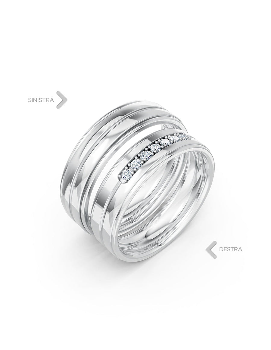 Argolla de matrimonio - unión perfecta - UNITI171