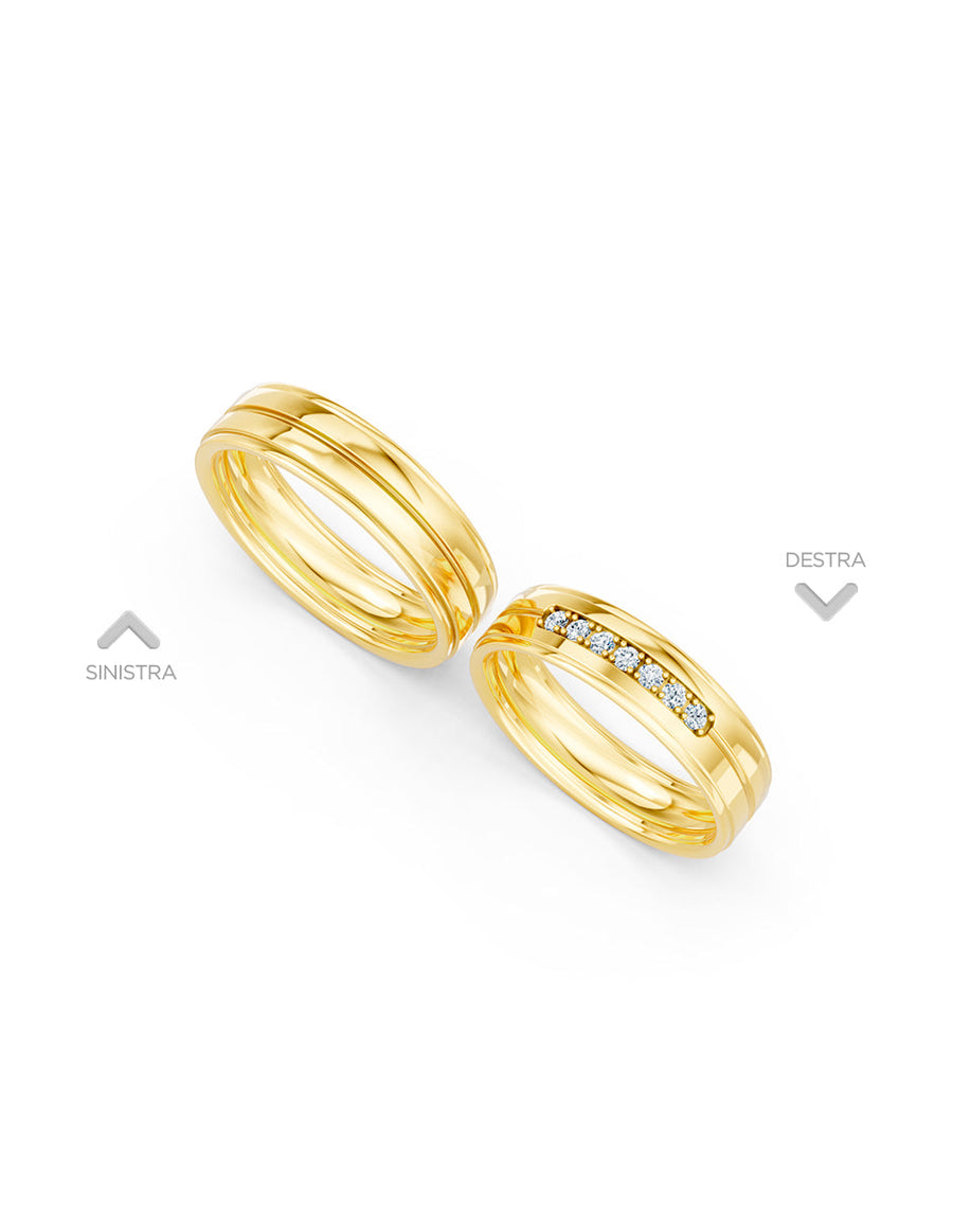 Argolla de matrimonio - unión perfecta - UNITI171