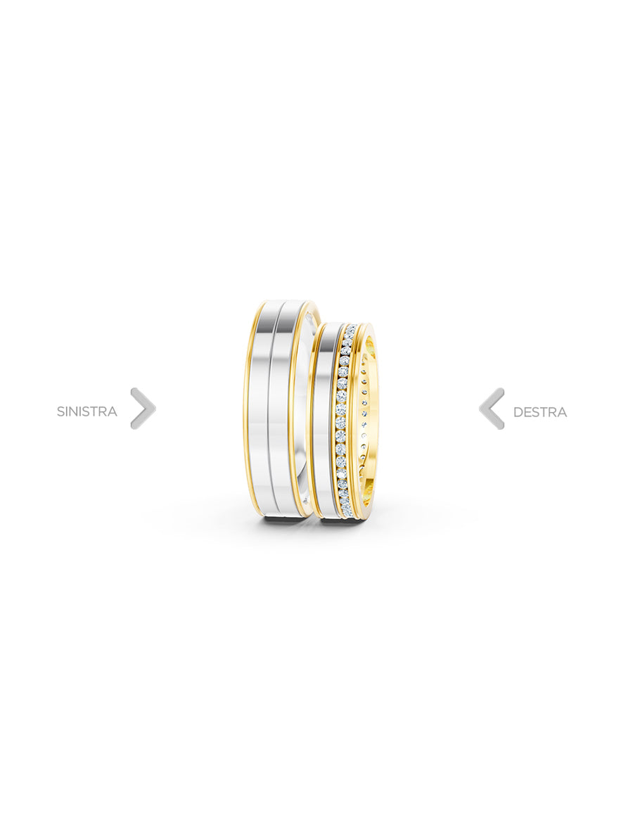 Argolla de matrimonio - unión perfecta - UNITI172