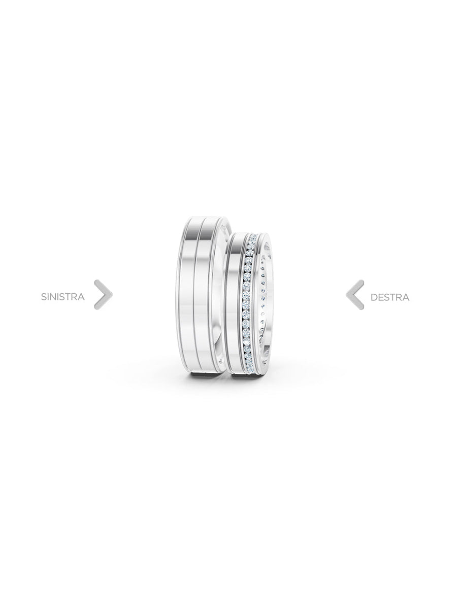Argolla de matrimonio - unión perfecta - UNITI172
