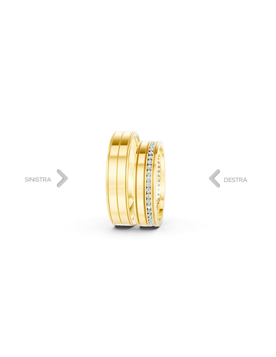Argolla de matrimonio - unión perfecta - UNITI172
