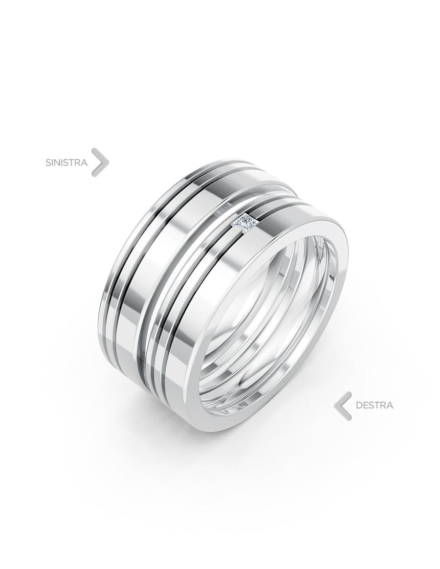 Argolla de matrimonio - unión perfecta - UNITI173