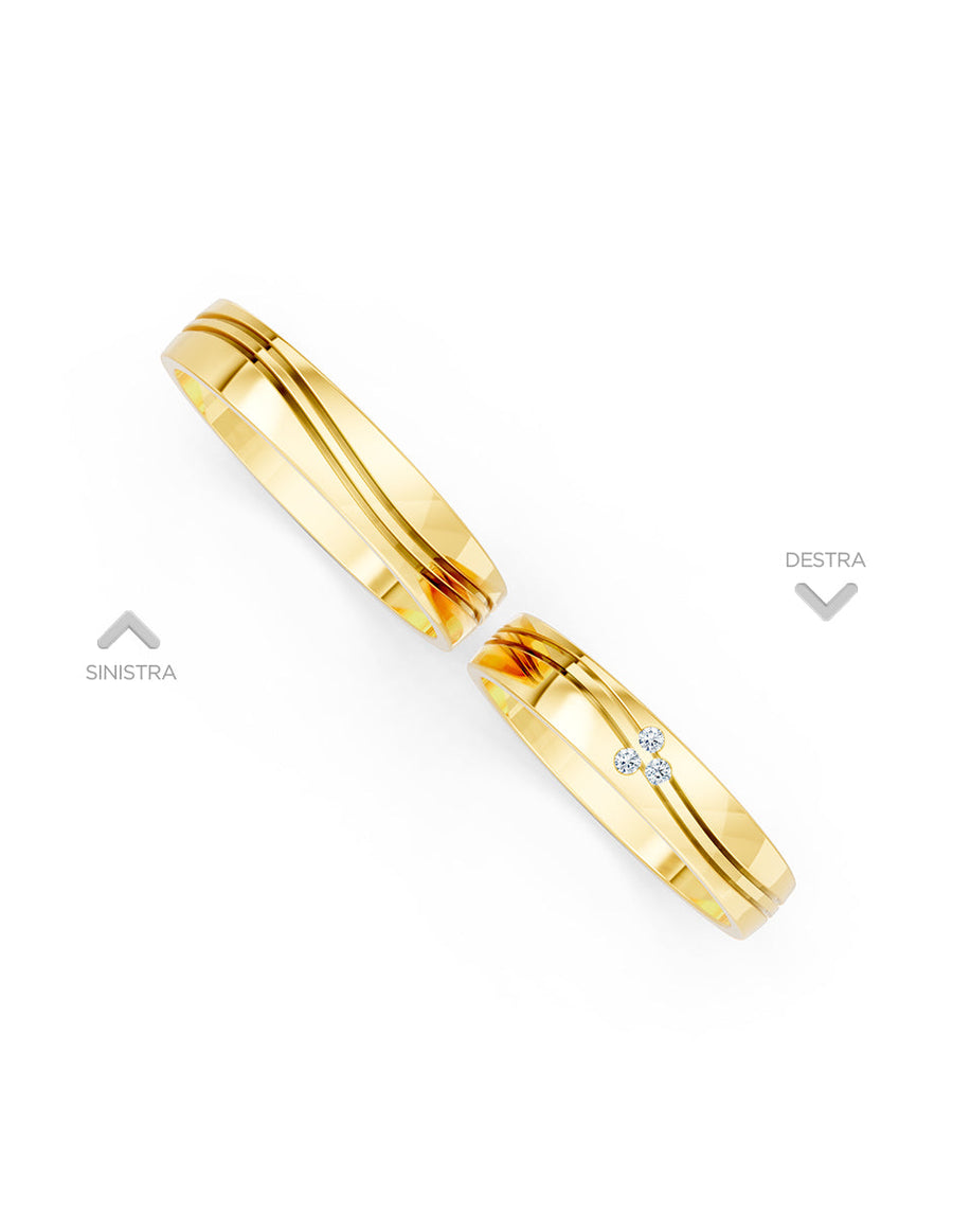 Argolla de matrimonio - unión perfecta - UNITI174