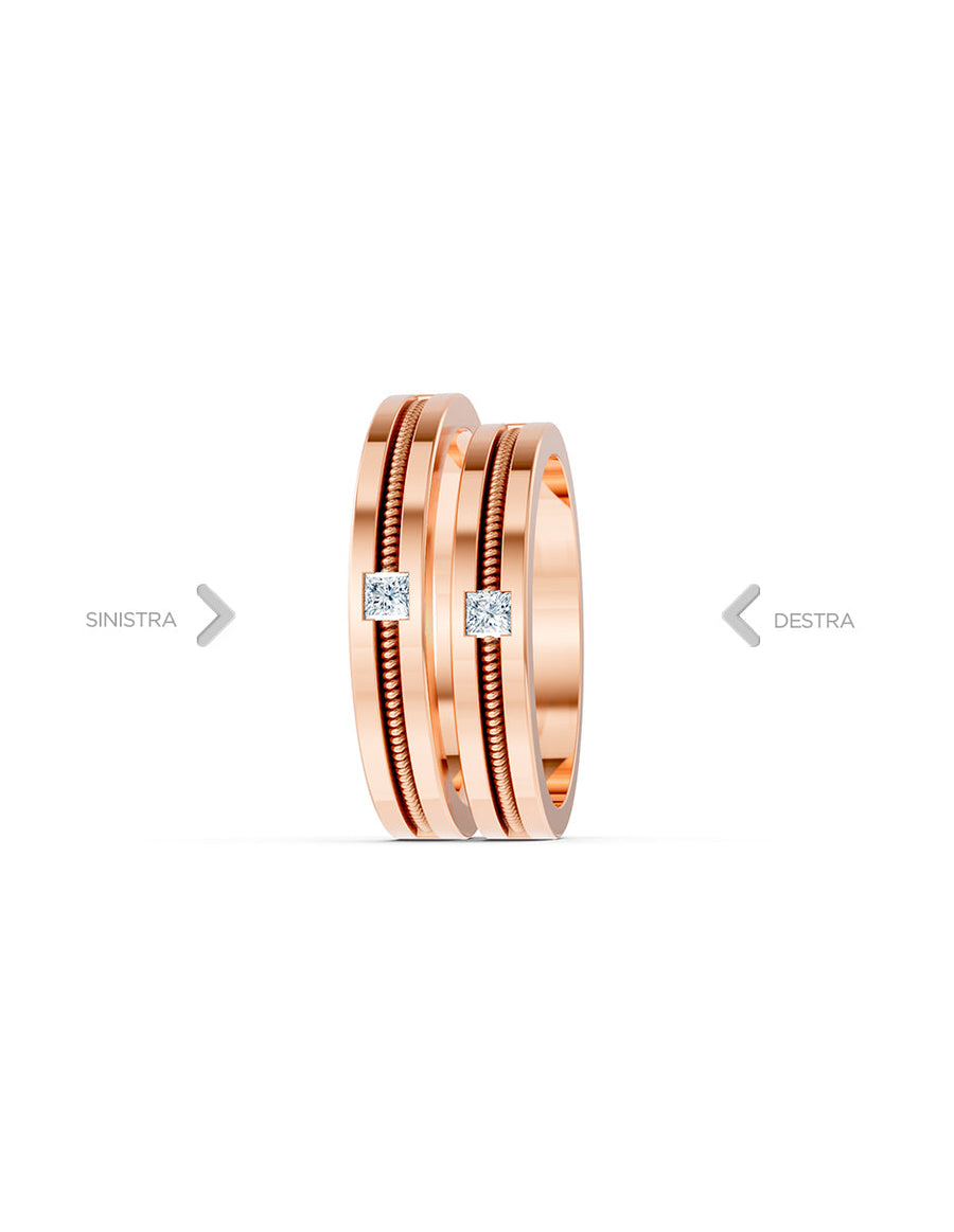 Argolla de matrimonio - unión perfecta - UNITI175