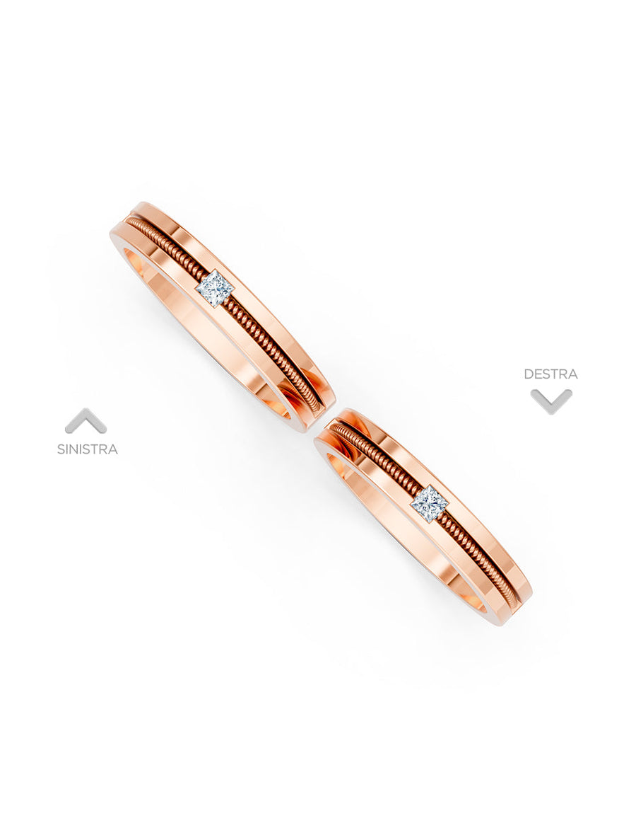 Argolla de matrimonio - unión perfecta - UNITI175
