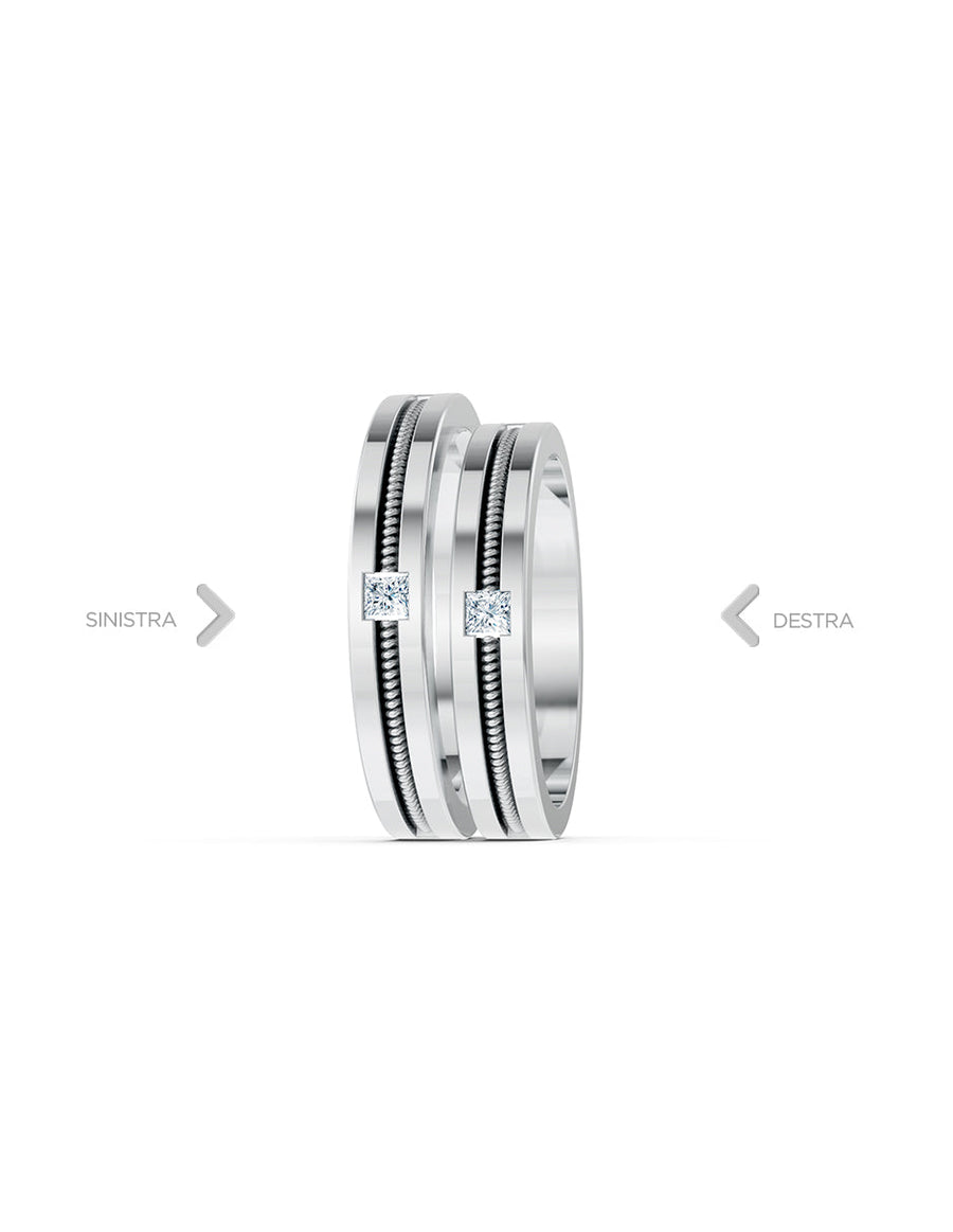 Argolla de matrimonio - unión perfecta - UNITI175