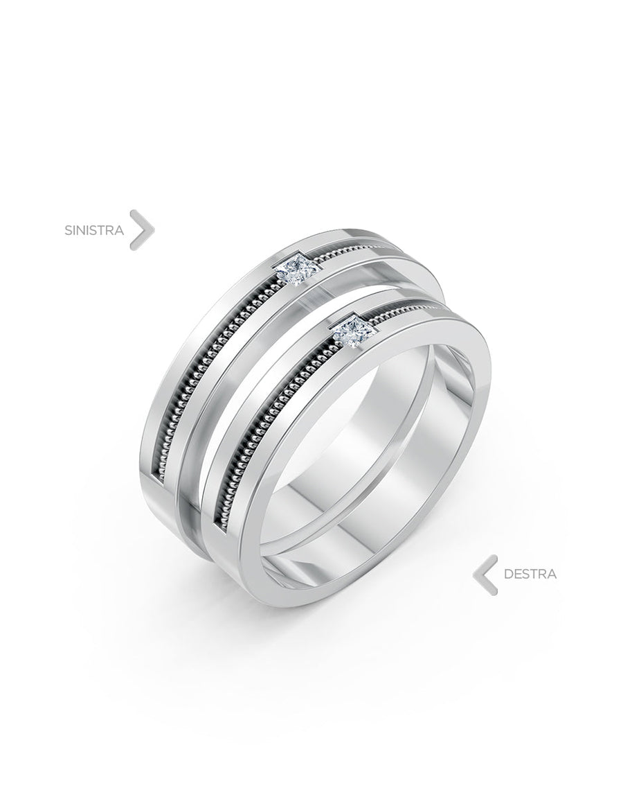 Argolla de matrimonio - unión perfecta - UNITI175