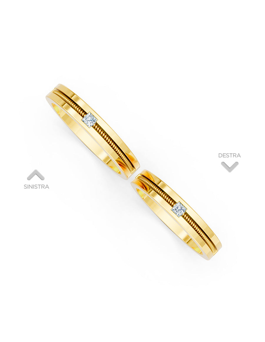 Argolla de matrimonio - unión perfecta - UNITI175
