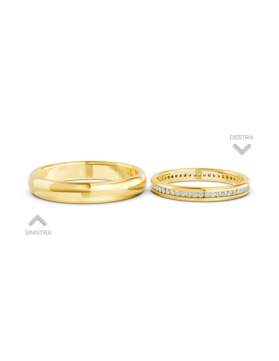 Argolla de matrimonio - unión perfecta - UNITI176