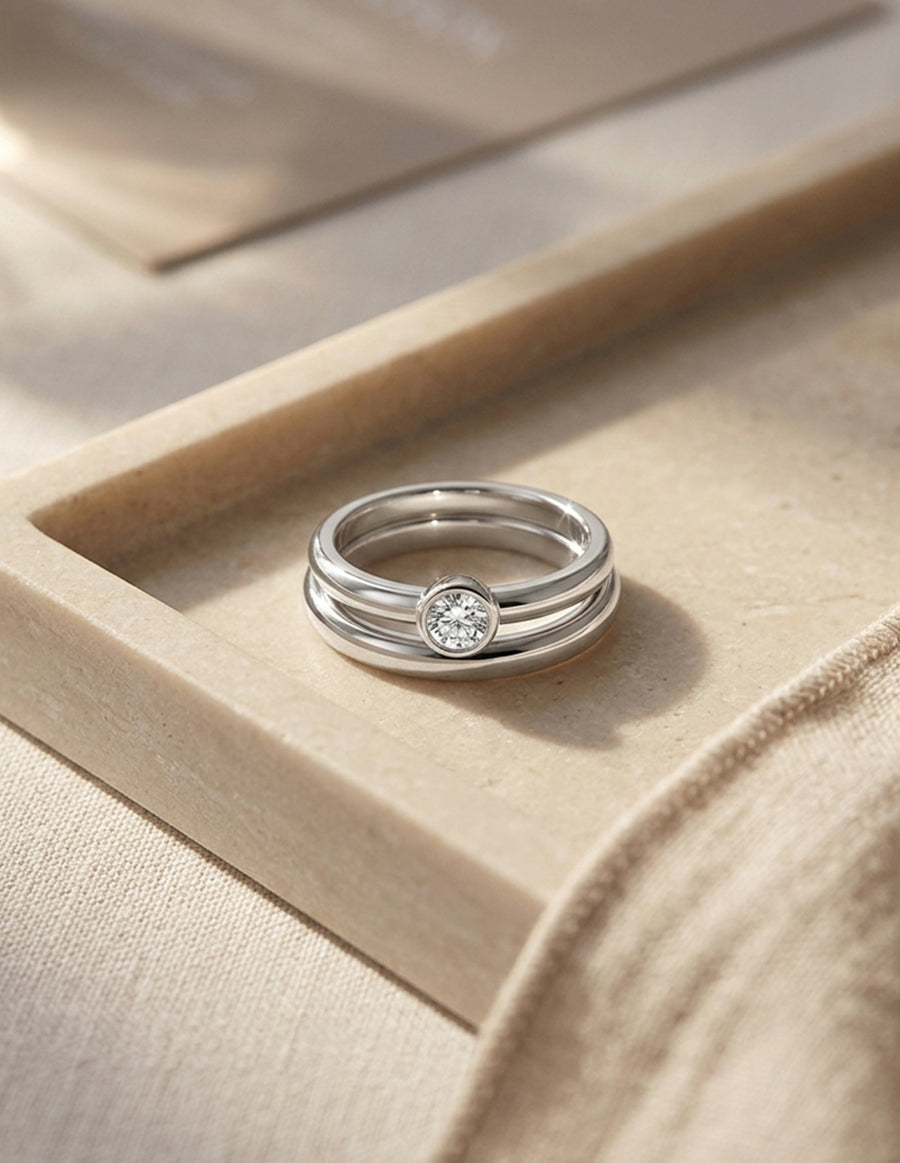 Argolla de matrimonio - unión perfecta - UNITI177