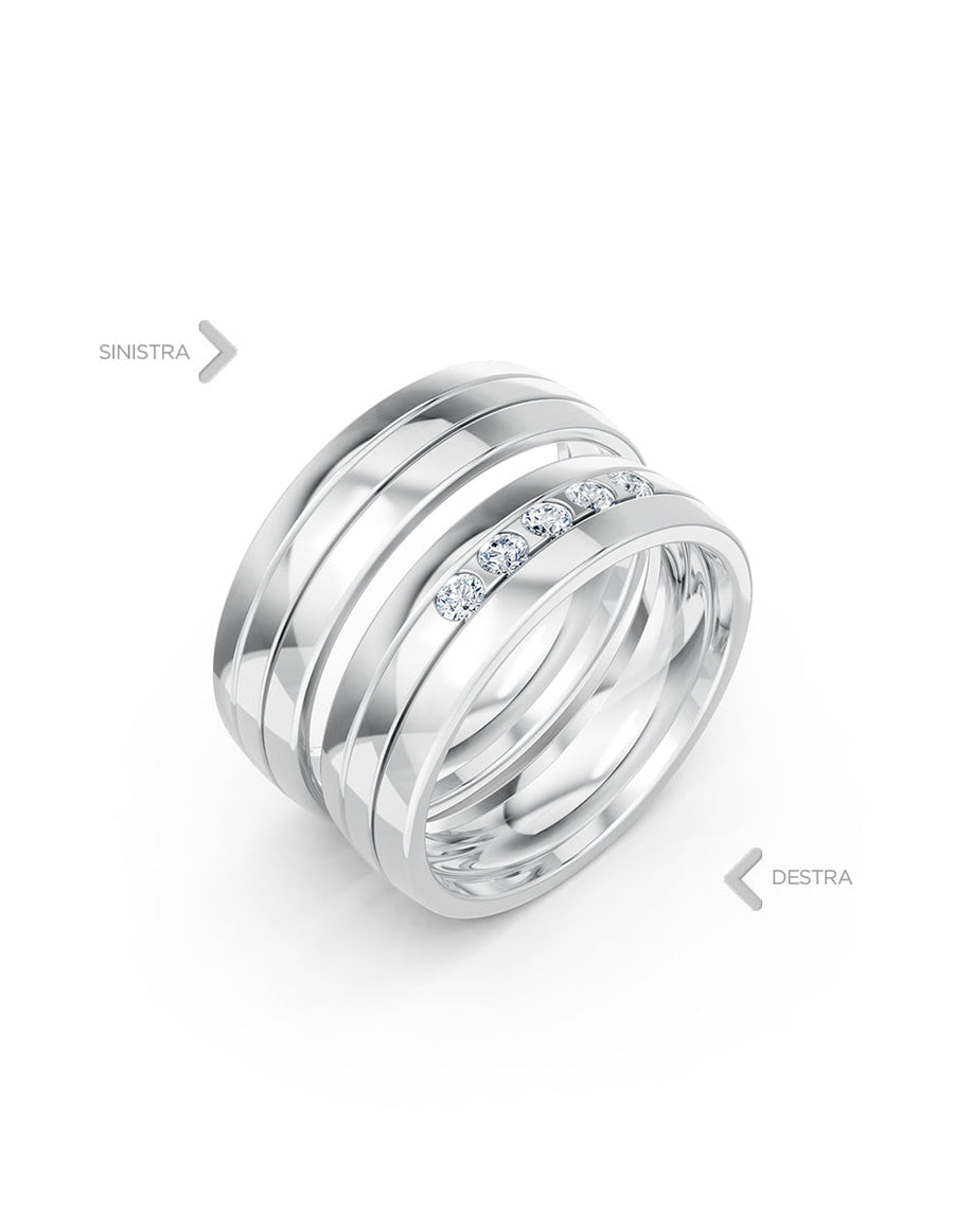 Argolla de matrimonio - unión perfecta - UNITI178