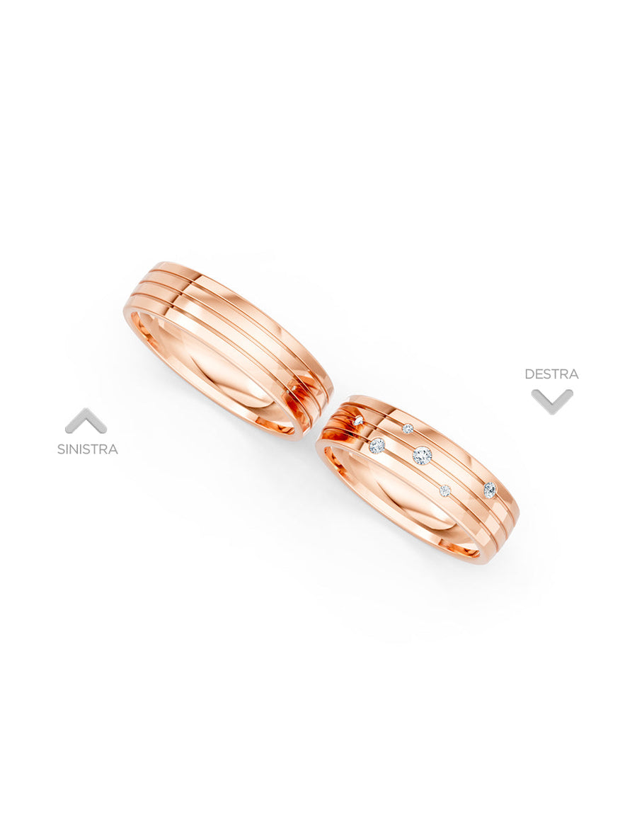 Argolla de matrimonio - unión perfecta - UNITI179
