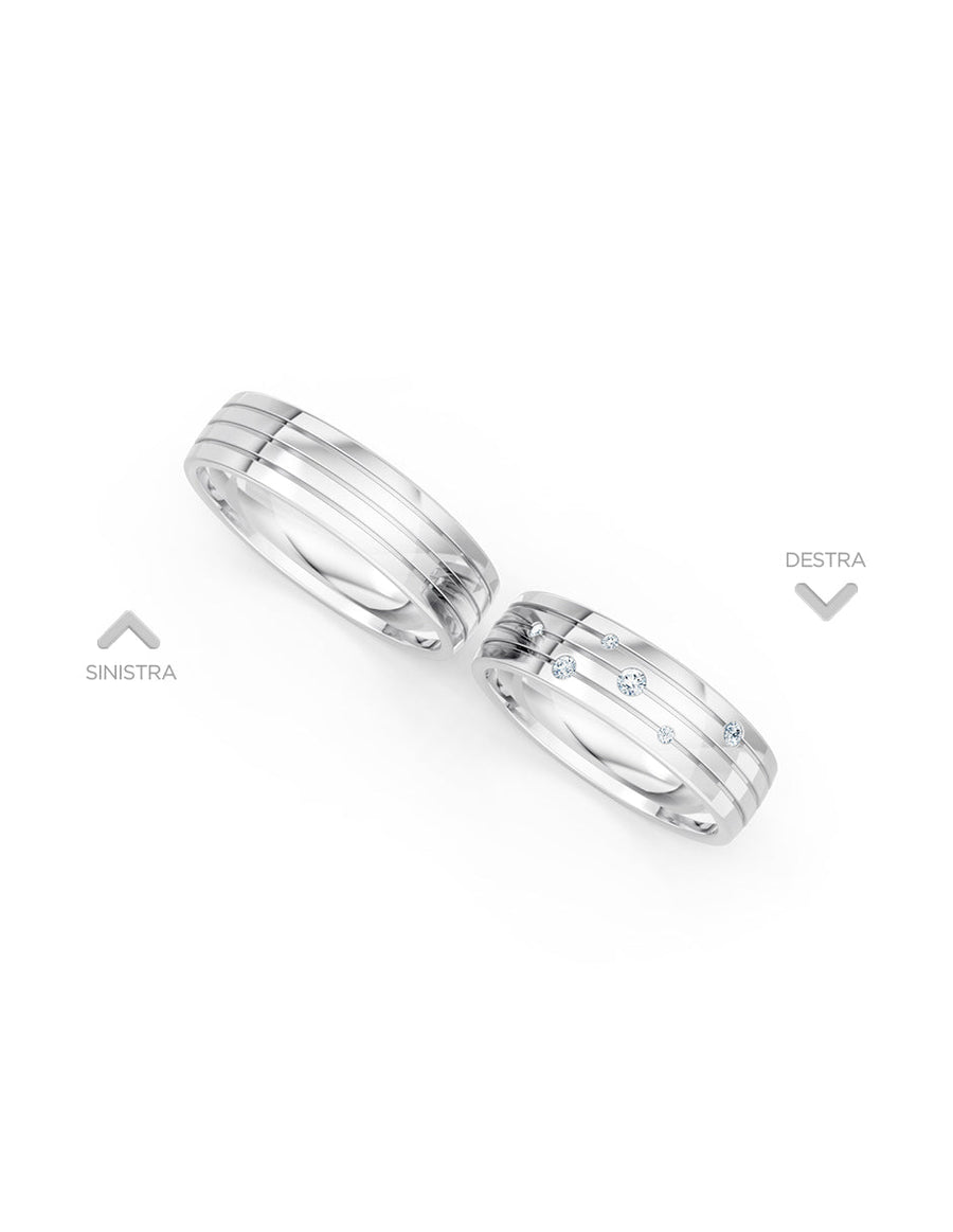 Argolla de matrimonio - unión perfecta - UNITI179