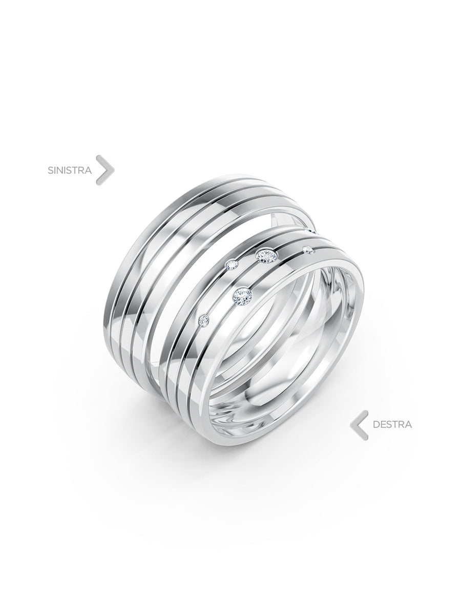 Argolla de matrimonio - unión perfecta - UNITI179