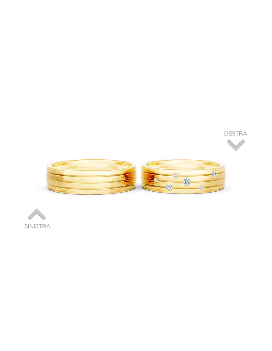 Argolla de matrimonio - unión perfecta - UNITI179