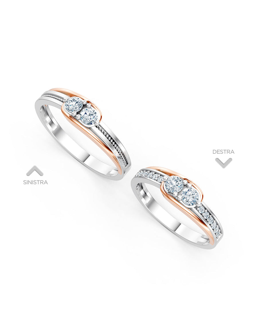 Argolla de matrimonio - unión perfecta - UNITI18
