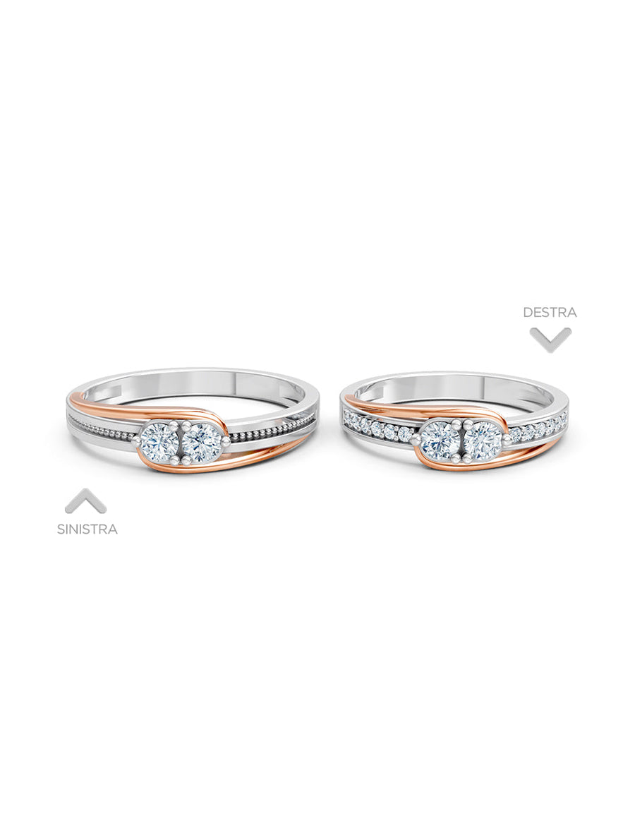 Argolla de matrimonio - unión perfecta - UNITI18
